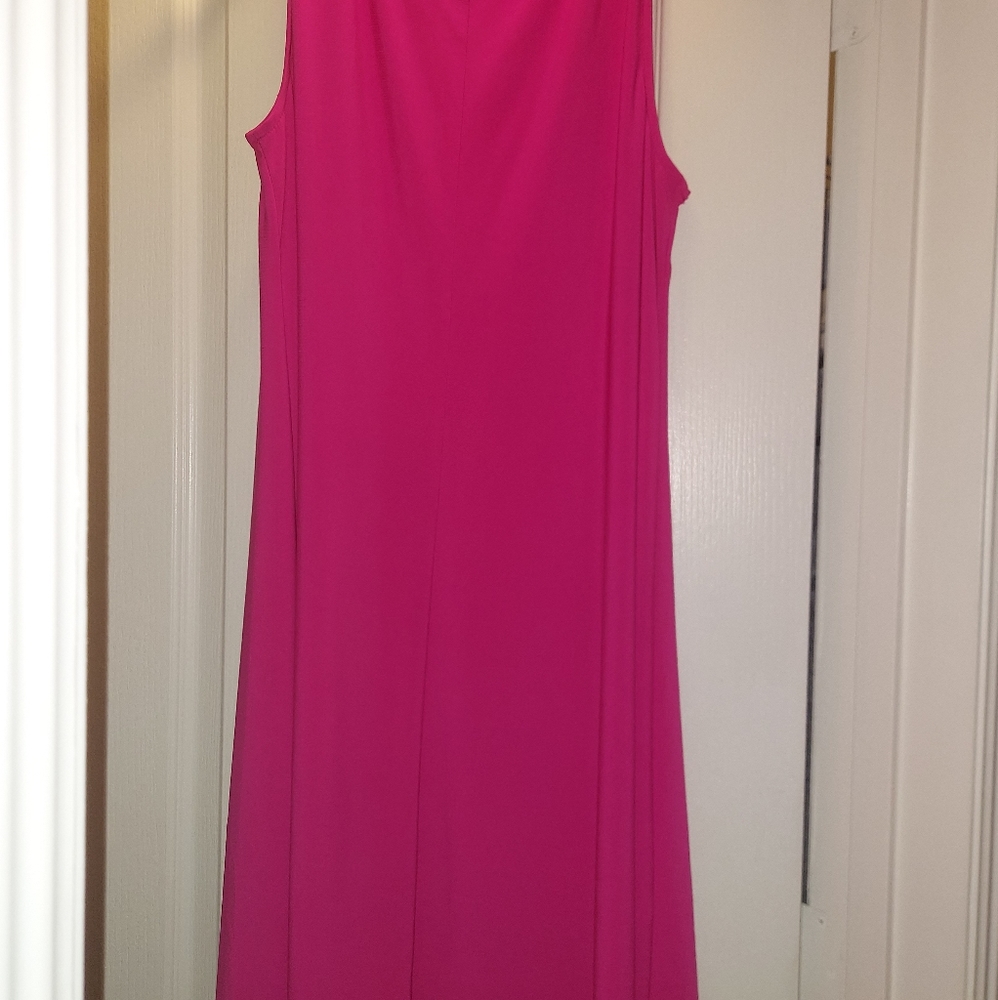 Fuschia cocktail dress